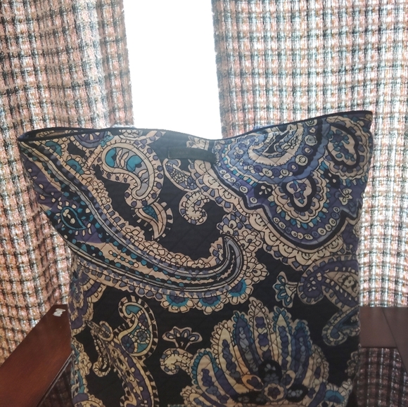 Vera Bradley Signature Tote Bag Cotton Floral - Picture 6 of 16